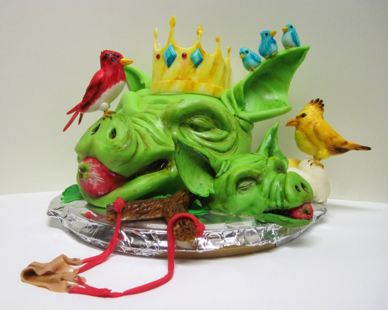 Illustration for article titled These Angry Birds Cakes Look Disgusting, Taste Amazing